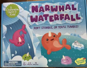 Peaceable Kingdom Narwhal Waterfall Cooperative Game – Fun Games for Kids Ages 6 - Picture 1 of 7