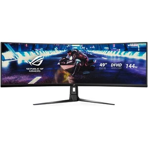 ASUS ROG Strix XG49VQ 49" Computer Monitor 3840 x 1080 Pixels Ultra Wide Full HD - Picture 1 of 8