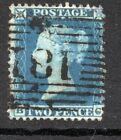 S.G 34;Two-Pence Blue,Plate Five,,Large Crown,Perf .,14, Lettered, B. C.