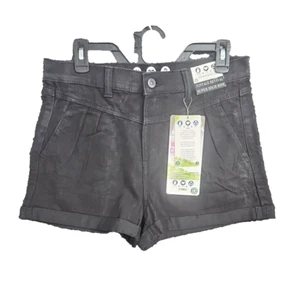 By Rewash Girls Women's Black Jean Denim Mom Shorts Sz 5 27 NWT - Picture 1 of 7