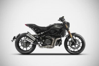 ESCAPE COMPLETO ZARD PARA MOTOCICLETA INDIAN FTR1200 2018/20 TITANIO # ZIND001TCR-SW Foto 1 de 4