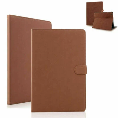Retro Leather Slim Case Smart Cover For iPad 4 5 6 7 8 9 Air Pro Mini Flip Stand - Image 1 of 4