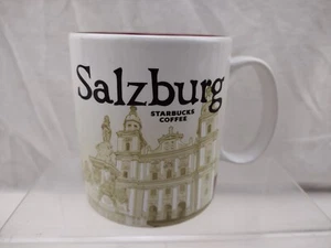 Taza Starbucks Café Salzburgo Austria 16oz Global Icon Collector Series - Imagen 1 de 4