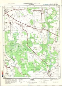 Mapas topográficos militares soviéticos rusos - LUSTIVERE (Estonia), 1:25K, edición 1981 - Imagen 1 de 4