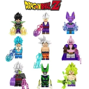 Dragon Ball Z Figure Blocks, Vegeta, Frieza, Goku, Gohan, Super Saiyan Anime Toy - Picture 1 of 24