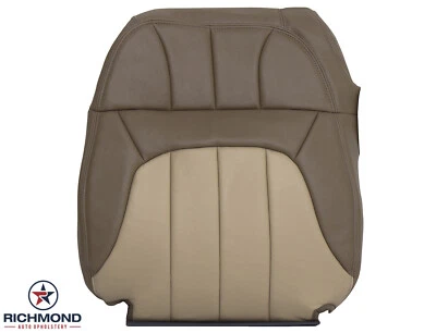 GMC Envoy XL 2004 XUV SLT 4x4 2x4 lado del conductor inclinado trasero cuero cubierta de asiento bronceado Foto 1 de 4