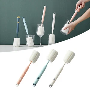 Sponge Bottle Soft Brush Easy to Clean Effectively Remove The Stain Residue - Picture 1 of 27