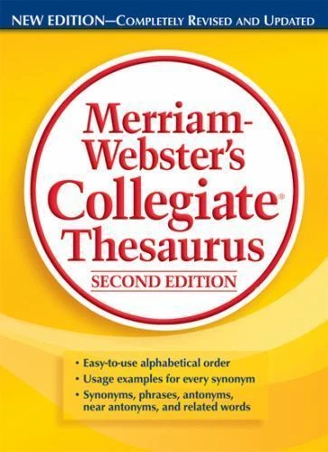 Merriam-Webster's Collegiate Thesaurus by Merriam-Webster - Image 1 of 1