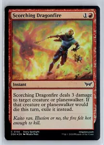 FOIL Scorching Dragonfire Duskmourn – MTG Magic the Gathering Card - Picture 1 of 2
