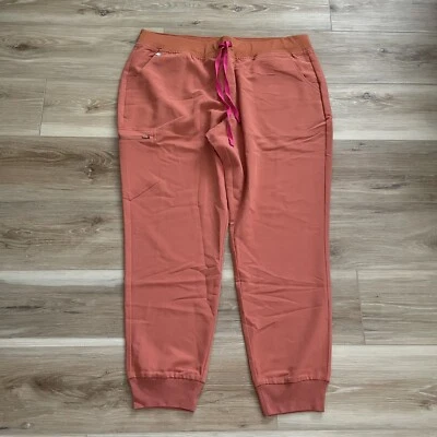 Figs Zamora Jogger Scrub Pants Terracotta 2XL NEW - Image 1 of 4
