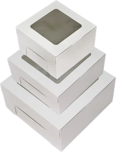 1/12 Kuchenboxen Cupcakeboxen Weidebox Fensterkuchen Geschenkboxen 1'6'8'10'12 - Bild 1 von 49