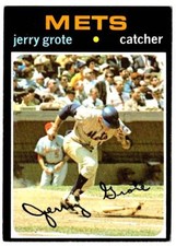 Jerry Grote # 278 1971 Topps New York Mets (ex-)