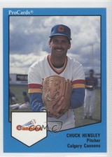 1989 ProCards Triple A Chuck Hensley #531