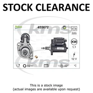 STOCK CLEARANCE STARTER MOTOR FOR GO3 2.0 16V/GO4,BO,A3 1.8T/PA 1.6,1.8i,2.0i 16 - Picture 1 of 3