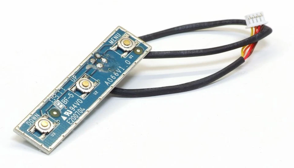 Shuttle A066V1.0 Pannello Controllo PCB Lavagna Con Up verso Basso Menu Pulsanti - Immagine 1 di 1