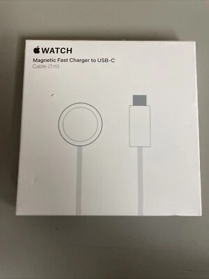正品 Apple Watch 磁性 USB-C 快速充电器 全新 — 第 1/4 张图片