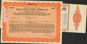 KREUGER & TOLL, allumettes suédoises (SUÈDE) (V) - Picture 1 of 1