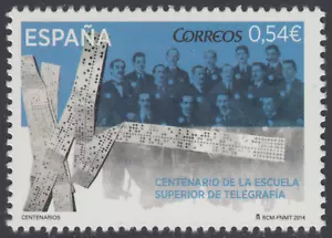 ESPAÑA (2014) SPAIN NUEVO MNH SPANIEN ESPAGNE EDIFIL 4866 TELEGRAFOS - Imagen 1 de 1