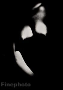 1967 Original MILOSLAV STIBOR Female Nude Abstract Czech Silver Gelatin Photo - Picture 1 of 1