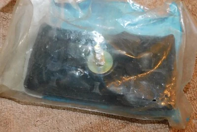 1984 1985 Ford Tempo Mercury Topaz w/ Rub Strip NOS FRONT BUMPER GUARD - Black - Image 1 of 2