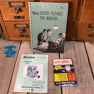 Vintage - Making Service Pictures For Industry ~ Keystone Manual & Quik Splice - Imagen 1 de 22