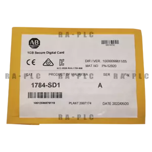 New Allen-Bradley 1784-SD1 Industrial 1GB Secure Digital Card-FAST shipping - Picture 1 of 1