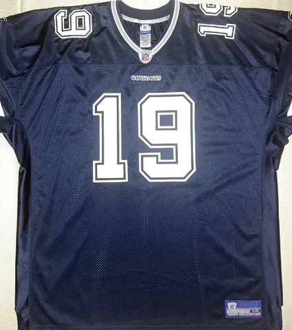 Authentic Reebok Keyshawn Johnson Dallas Cowboys Jersey Size 58 4XL Cover