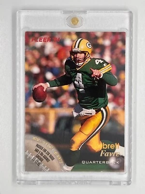 1996 Fleer Football #51 Brett Favre Greatest Game Green Bay Packers - Image 1 of 2