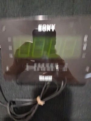 Sony Radio Alarm Clock Dream Machine ICF-C414 Large Display . Pre-owned Works. - Image 1 of 4
