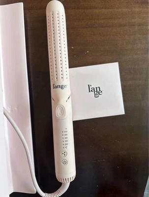 L'ange Le Duo Pink 360 Airflow 2-In-1 Curling Wand & Titanium Flat Iron NEW  - Image 1 of 4