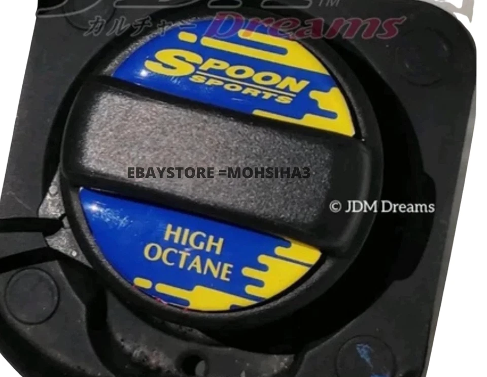 Pegatina decorativa de tapa de combustible JDM para Honda Jazz Fit City Hatchback HRV - cuchara deportiva Foto 1 de 4