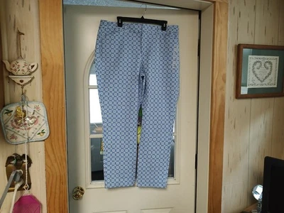 Pantalones ajustados Pixie de tiro alto diseñados azul marino antiguo talla 16 nuevos con etiquetas para mujer Foto 1 de 3