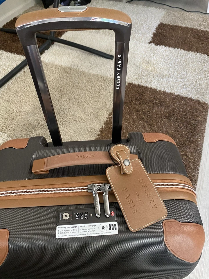 Delsey Paris Chatelet Air 2.0 26" Check-In Spinner Trunk Chocolate new - Image 1 of 4