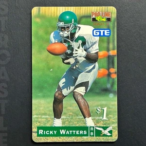 Tarjetas telefónicas Classic Pro Line 1995 - Serie II Gte $1 Ricky Watters #15 - Imagen 1 de 3