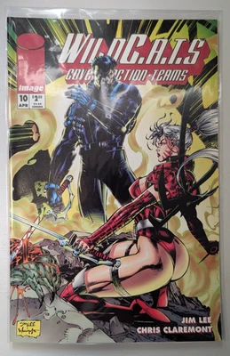 WILDC.A.T.S #10 Covert Action Teams Image Comics APR 1994 Jim Lee Wildcats comic - Image 1 of 2