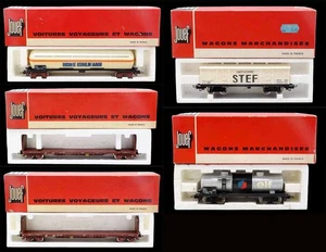 train HO JOUEF 5 wagons en boite  / jouet ancien - Picture 1 of 12