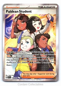 Paldean Student 231/091 - Paldean Fates - Pokemon Card - Near Mint - Picture 1 of 2