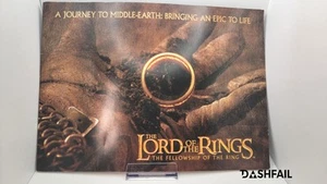 Lord of the Rings Fellowship of the Ring A Journey To Middle Earth Promo Booklet - Bild 1 von 4