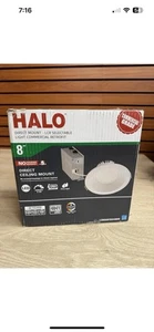 Halo LCR8 8" inch Selectable CCT LED Recessed Direct Ceiling Mount Light - Picture 1 of 12
