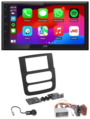 JVC Bluetooth 2DIN MP3 DAB USB Autoradio für Dodge RAM (2002-2006) - Bild 1 von 4