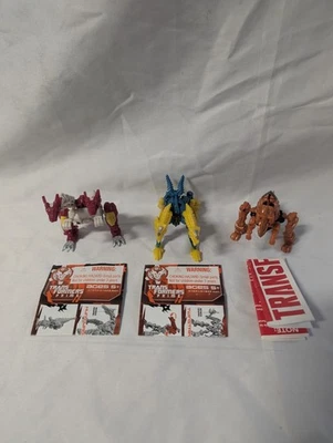 Transformers Prime Legends HUN-GURR, TWINSTRIKE and Legends GRIMLOCK - Image 1 of 4