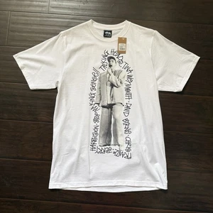 Stussy x Talking Heads Stop Making Sense T-Shirt White (Size Small) - Picture 1 of 4
