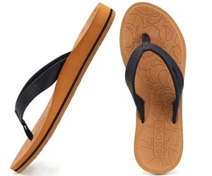 Flip Flops For Women Yoga Mat Non-Slip Womens Flip Flops Sandals Summer Beach... - Picture 1 of 7