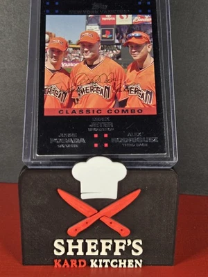 2007 Topps Update #278 Jorge Posada/Derek Jeter/Alex Rodriguez NY Yankees FS  1X - Image 1 of 3