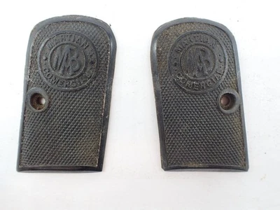 Pistola de bolsillo MAB comercial marciana original empuñaduras negras 6,35,25 ACP Foto 1 de 4