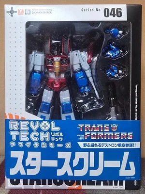 Revoltech Yamaguchi Transfomers Starscream #046 Kaiyodo (NEW, UNOPENED) - Image 1 of 4