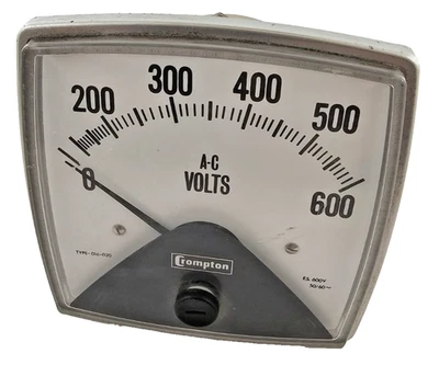 016-02VA-SJSJ CROMPTON TE CONNECTIVITY PANEL METER - Image 1 of 4