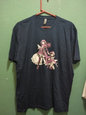 Camisa Gal Guardians Demon Purge XL marinha videogame anime Metroidvania - Imagem 1 de 4