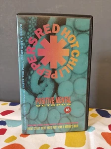 Vintage Red Hot Chili Peppers Vhs Video Positive Mental Octopus 1990 - Picture 1 of 6