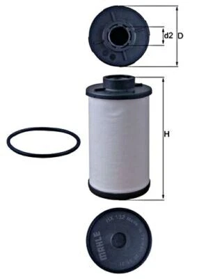 MAHLE Automatic Trans Hydraulic Filter For VW AUDI SKODA SEAT Arteon 02E398051 - Image 1 of 4